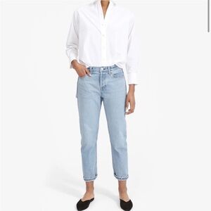 Everlane the relaxed boyfriend Jean in light wash - size 25